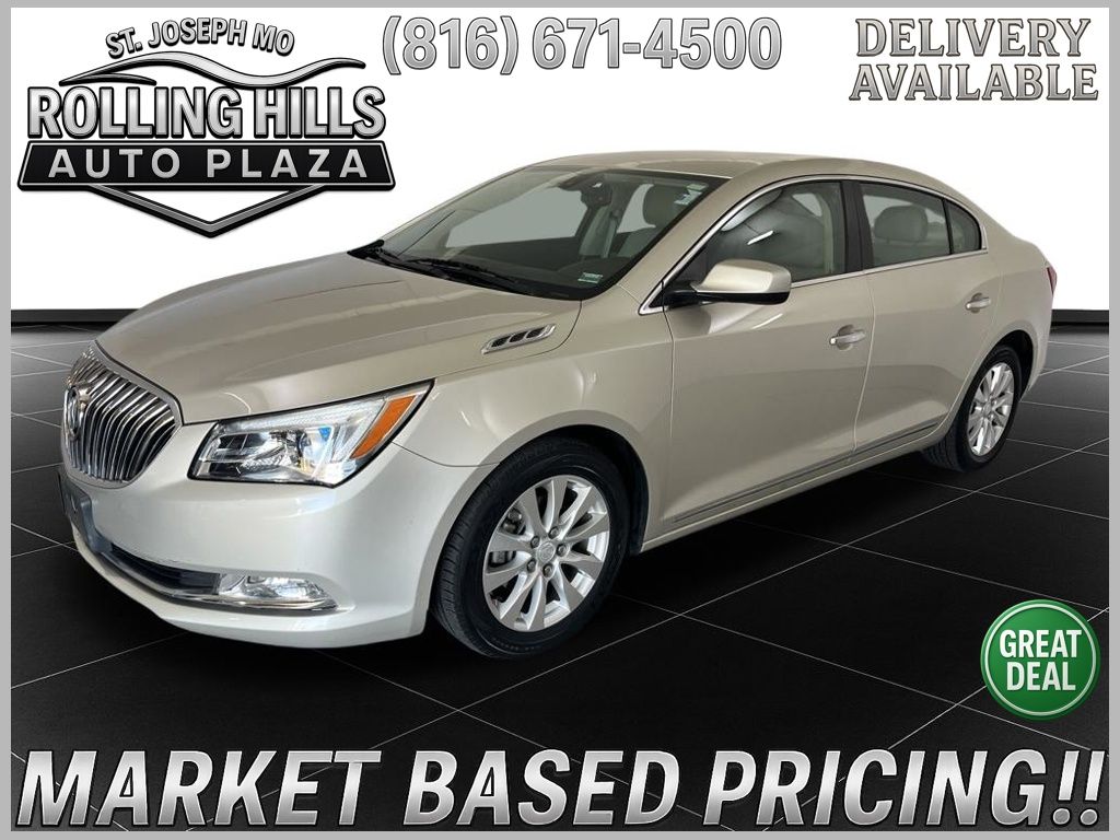 Champagne Silver Metallic 2015 Buick LaCrosse Sedan Front-Wheel Drive 6-Speed Automatic