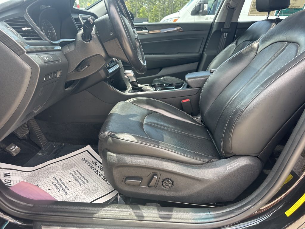 2018 Phantom Black Hyundai Sonata Limited FWD Sedan
