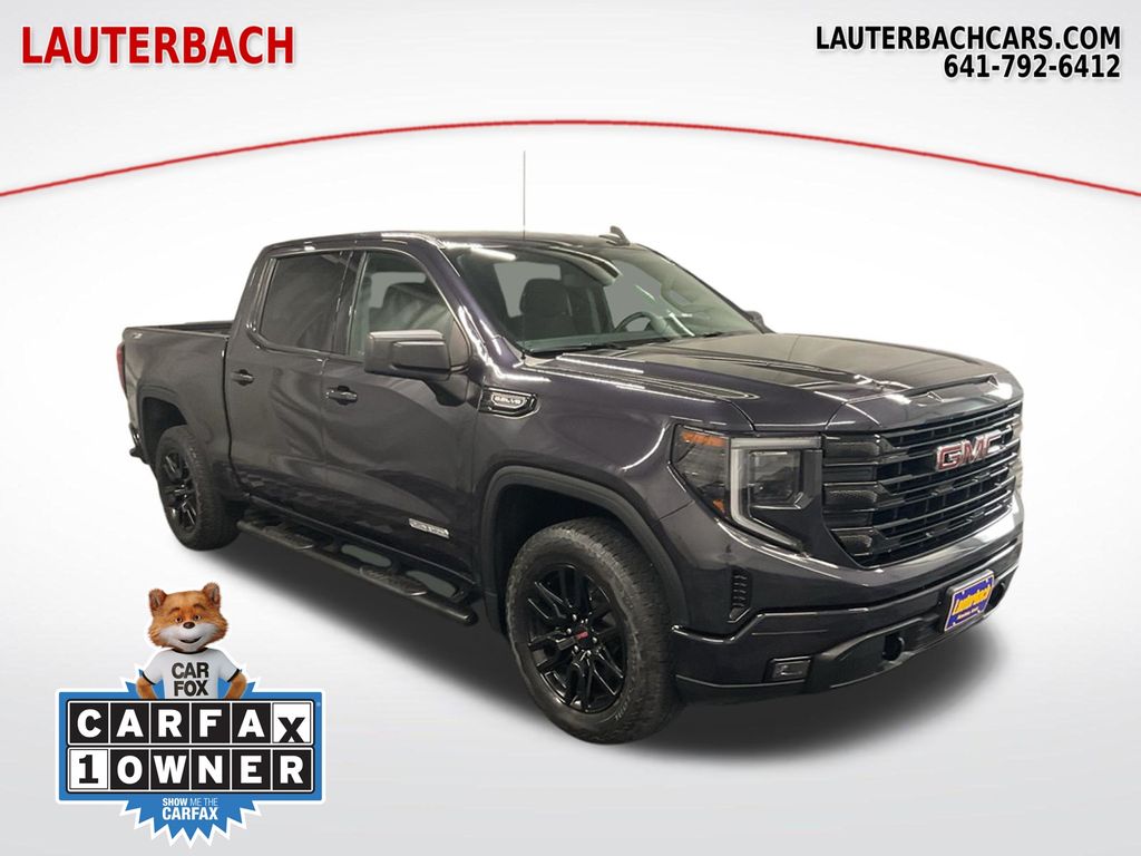 Titanium Rush Metallic 2023 GMC Sierra 1500 Pickup Truck Four-Wheel Drive Automatic