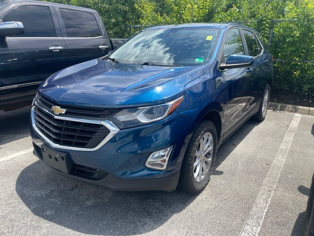 Pacific Blue Metallic 2021 Chevrolet Equinox SUV / Crossover Four-Wheel Drive 6-Speed Automatic Overdrive