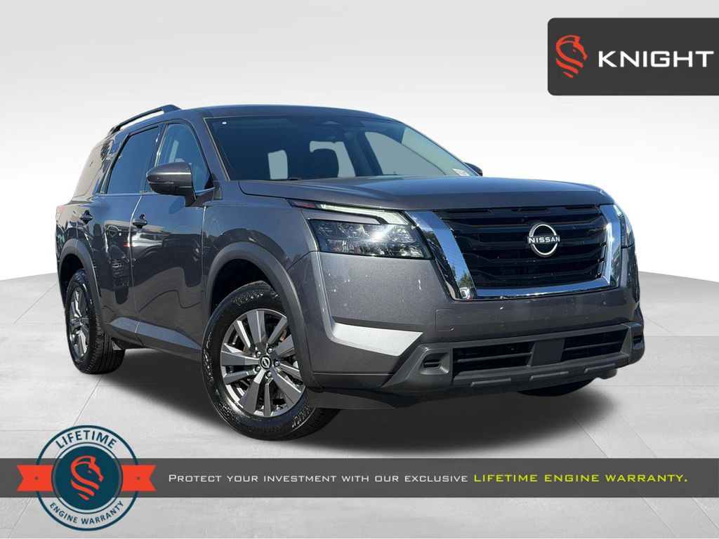 Gray (Gun Metallic) 2024 Nissan Pathfinder SUV / Crossover All-Wheel Drive 9-Speed Automatic