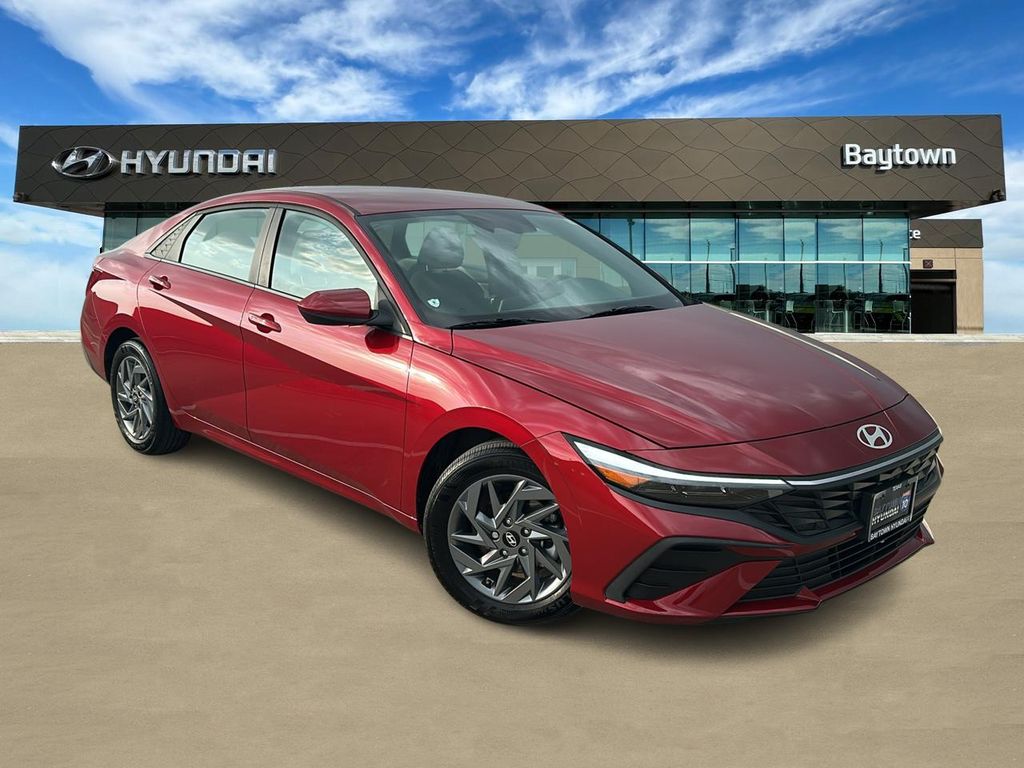 2024 Hyundai Elantra SEL Red at DeMontrond Gulf Freeway