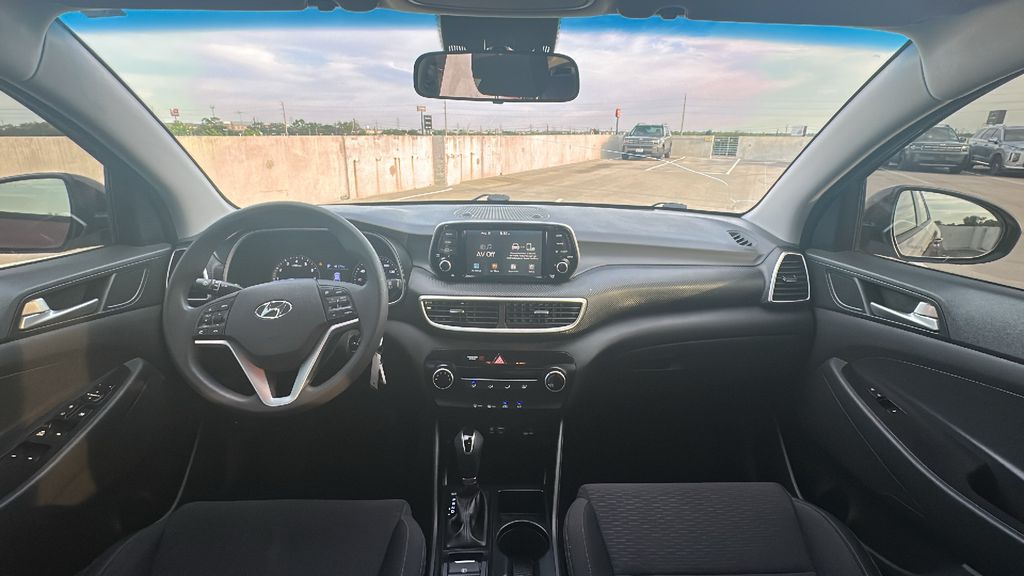 2020 Hyundai Tucson SE Red at DeMontrond Ford