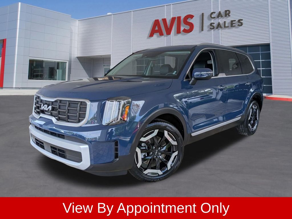 Midnight Lake Blue 2025 Kia Telluride S AWD SUV / Crossover All-Wheel Drive 8-Speed Automatic