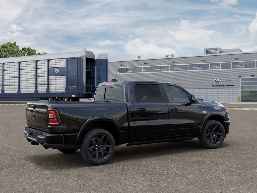 New 2026 Diamond Black Crystal Pearlcoat Ram Laramie image 4