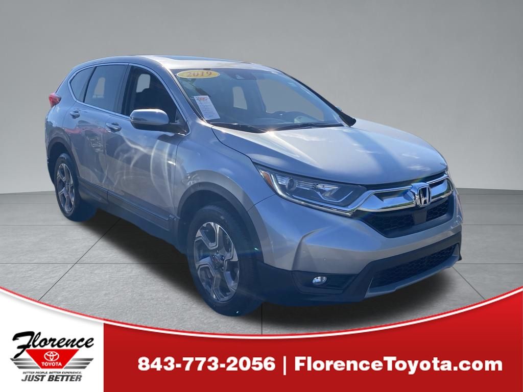 Lunar Silver Metallic 2019 Honda CR-V SUV / Crossover All-Wheel Drive Continuously Variable Transmission
