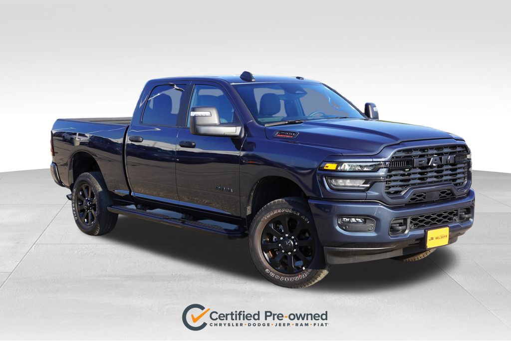 Forged Blue Metallic 2025 RAM 2500 Pickup Truck Four-Wheel Drive 8-Speed Automatic