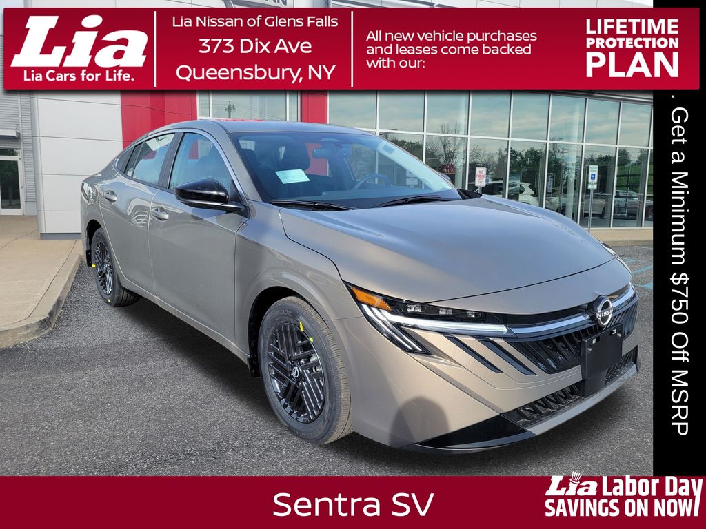 Imperial Bronze 2026 Nissan Sentra Sedan Front-Wheel Drive Continuously Variable Transmission
