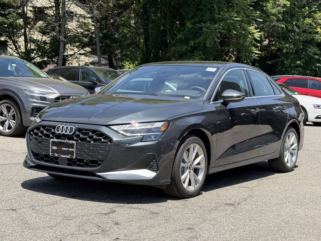 Gray 2026 Audi A3 Hatchback 7-Speed Automatic