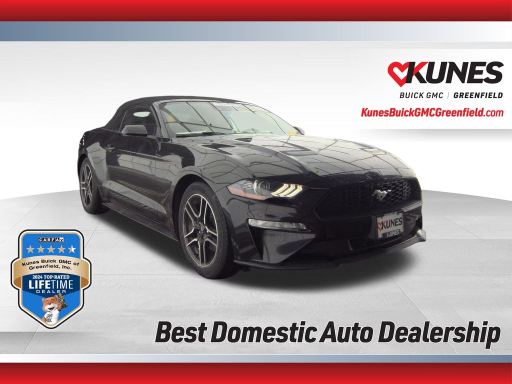 Shadow Black 2023 Ford Mustang EcoBoost Premium Convertible RWD Convertible Rear-Wheel Drive Automatic