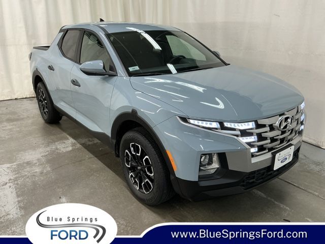 Blue Stone 2023 Hyundai Santa Cruz Pickup Truck All-Wheel Drive 8-Speed Automatic