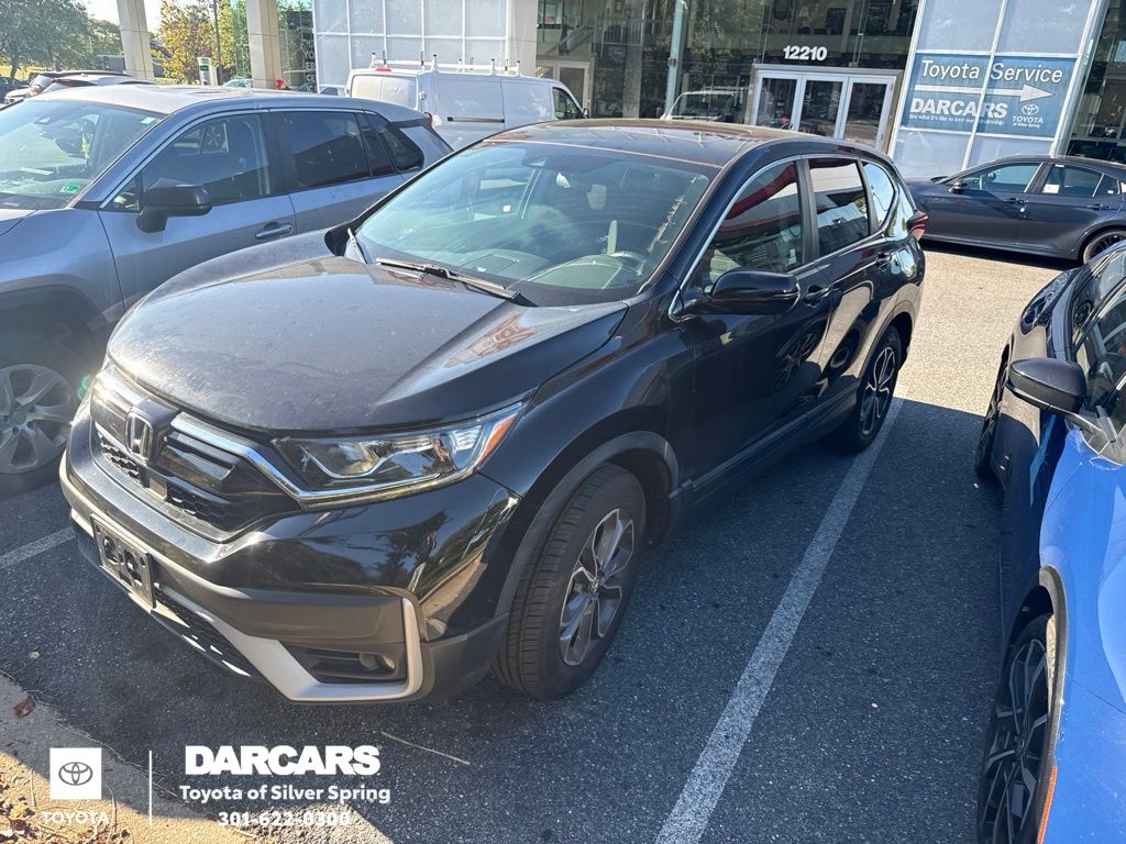 Black 2021 Honda CR-V SUV / Crossover All-Wheel Drive Continuously Variable Transmission