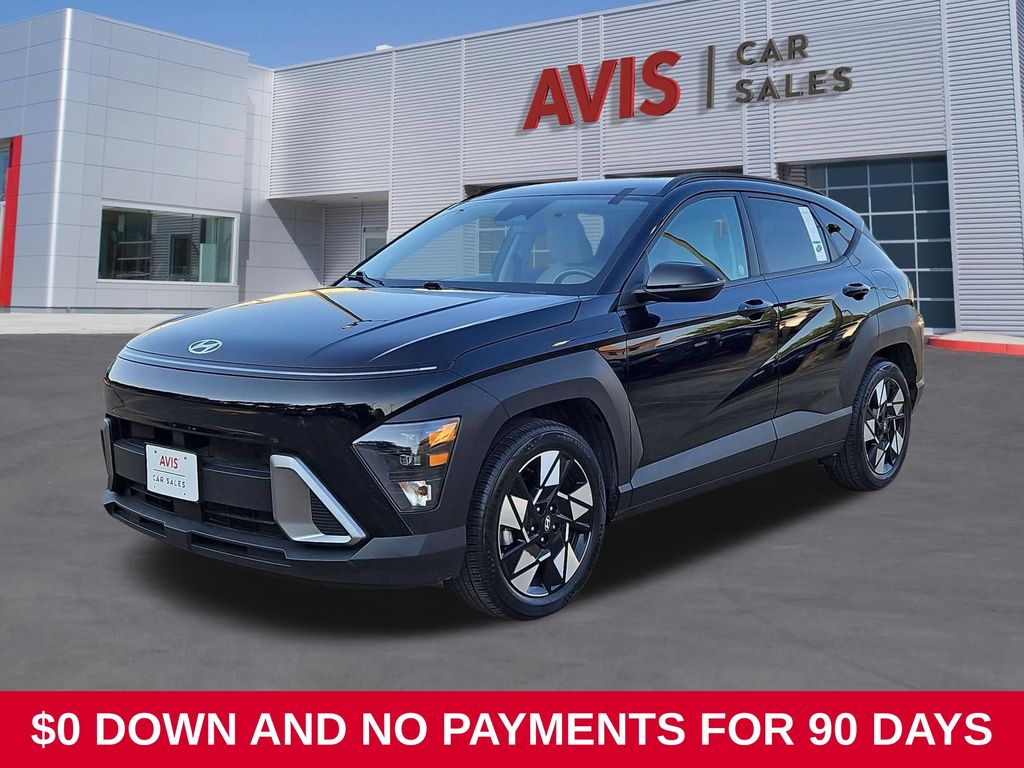 Abyss Black Pearl 2025 Hyundai Kona SUV / Crossover Front-Wheel Drive Continuously Variable Transmission