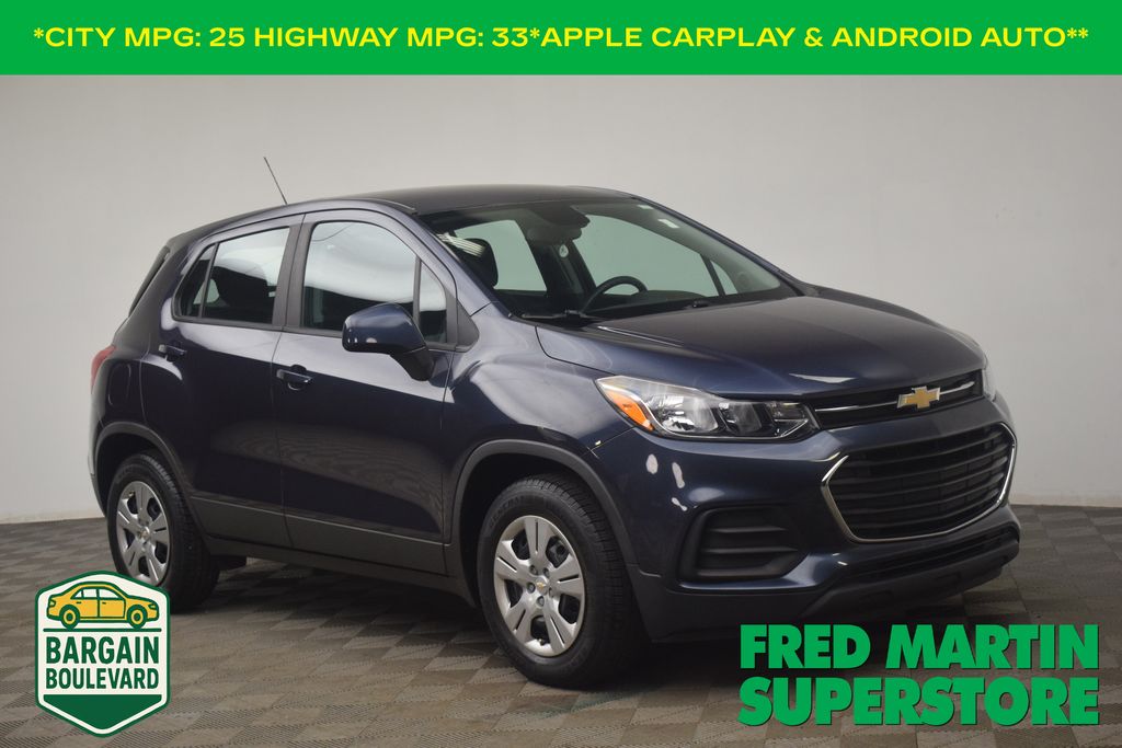 Storm Blue Metallic 2018 Chevrolet Trax LS FWD SUV / Crossover Front-Wheel Drive 6-Speed Automatic