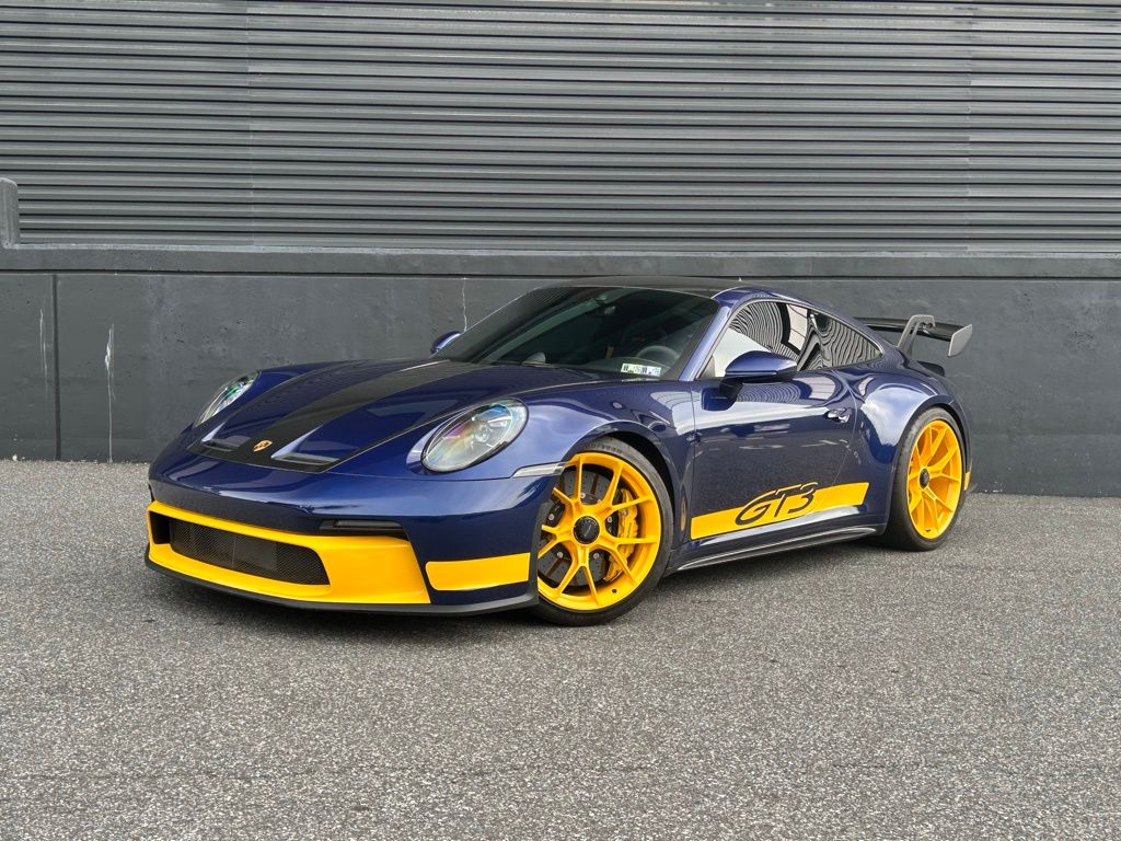Gentian Blue Metallic 2024 Porsche 911 GT3 Coupe RWD Coupe Rear-Wheel Drive 7-Speed Automatic