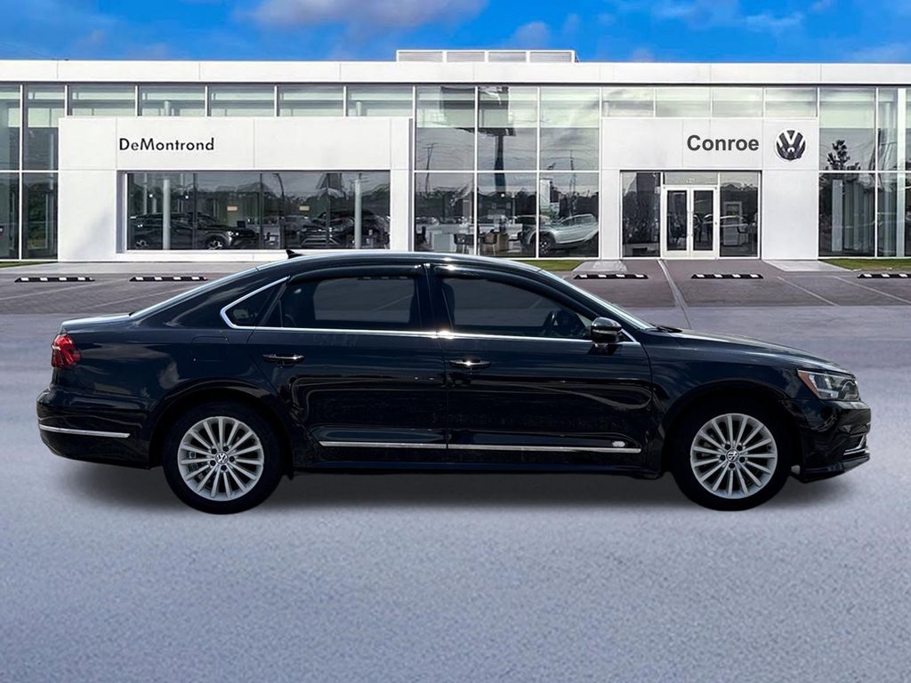 2017 Volkswagen Passat 1.8T SE Black at North Houston Mitsubishi