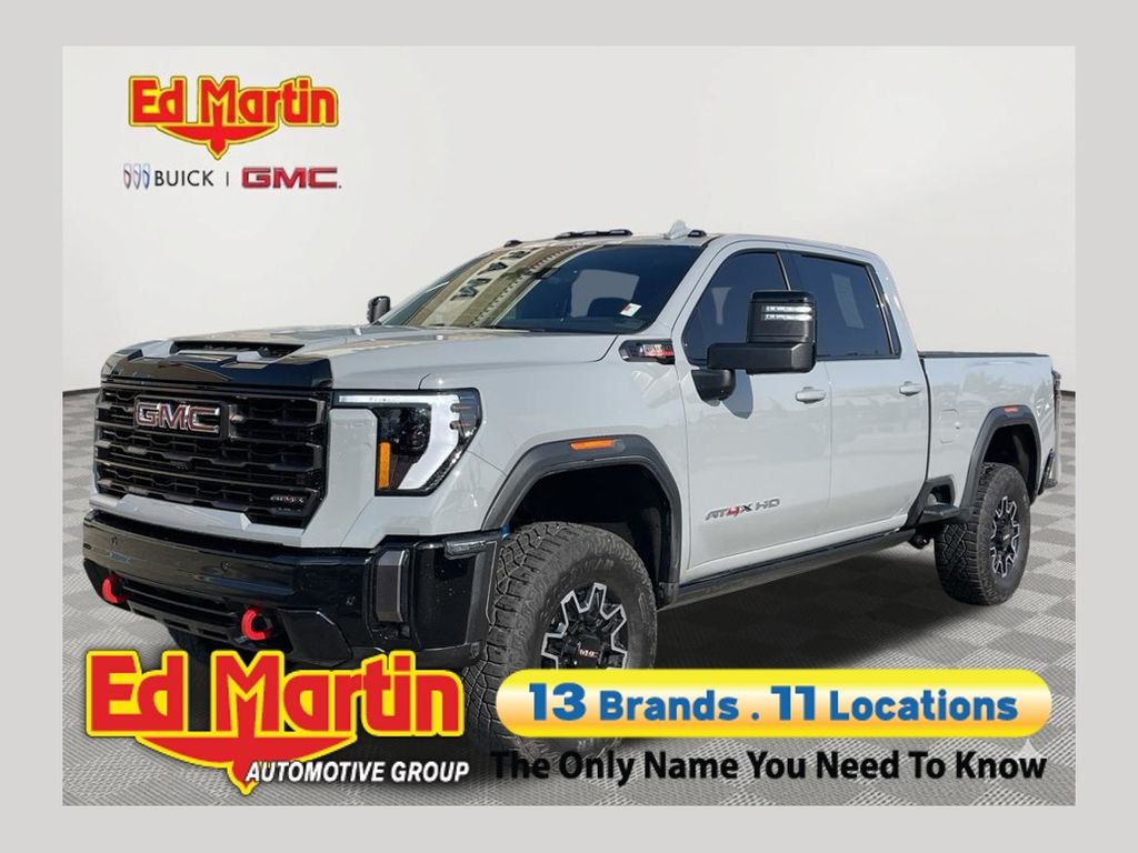 Thunderstorm Gray 2024 GMC Sierra 2500HD Pickup Truck Four-Wheel Drive Automatic