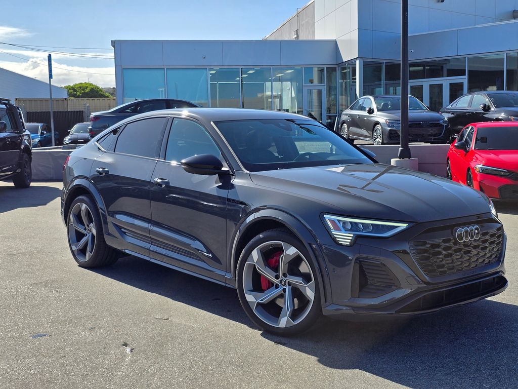 Magnet Gray 2024 Audi SQ8 e-tron Sportback quattro Premium Plus AWD Sedan All-Wheel Drive Automatic