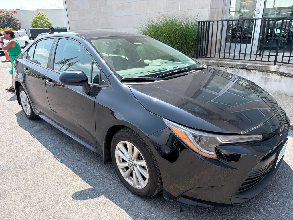 Midnight Black Metallic 2024 Toyota Corolla Sedan Front-Wheel Drive Continuously Variable Transmission