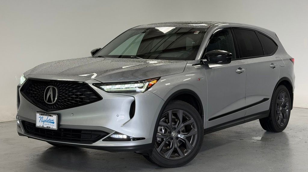 Silver 2023 Acura MDX SUV / Crossover All-Wheel Drive Automatic