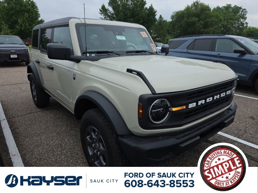 Desert Sand 2025 Ford Bronco Big Bend 4-Door 4WD SUV / Crossover Four-Wheel Drive Automatic