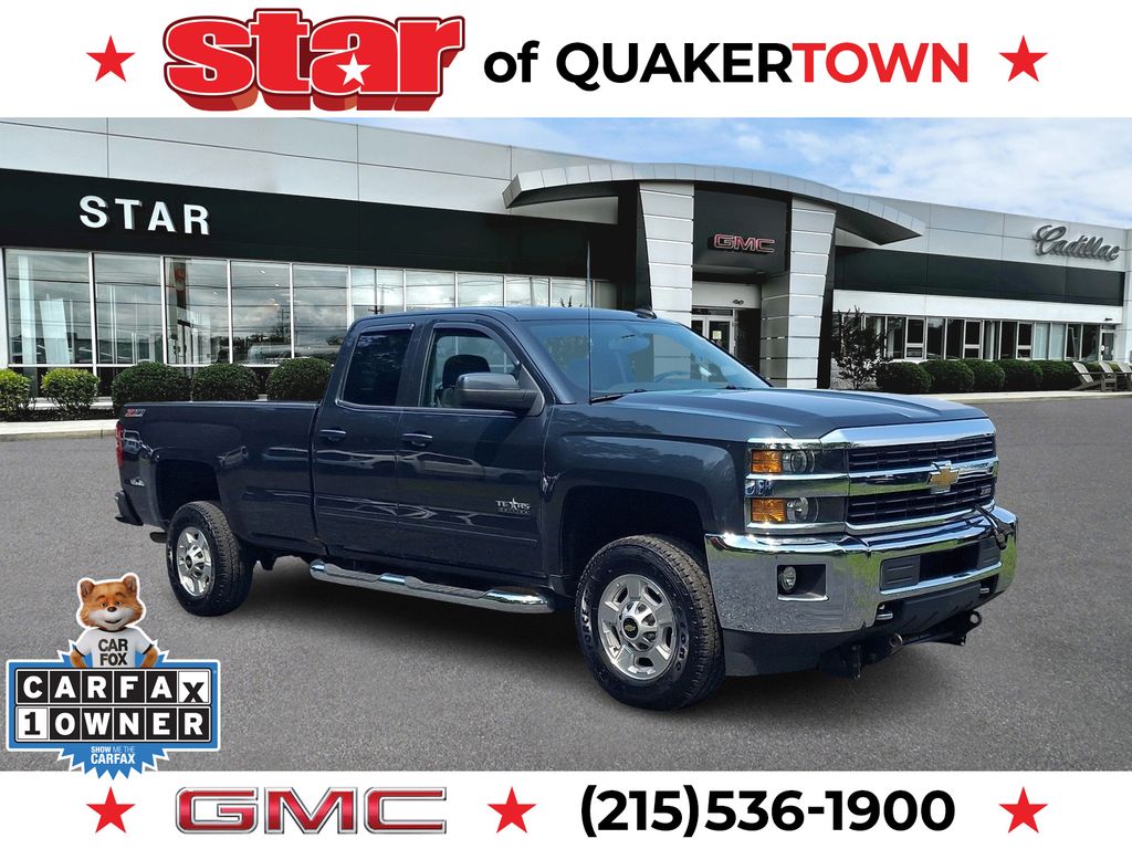 Gray (Graphite Metallic) 2017 Chevrolet Silverado 2500HD Pickup Truck Four-Wheel Drive 6-Speed Automatic Overdrive