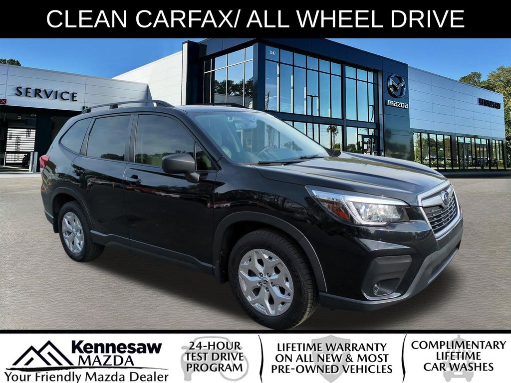 Crystal Black Silica 2020 Subaru Forester 2.5i AWD SUV / Crossover All-Wheel Drive Continuously Variable Transmission