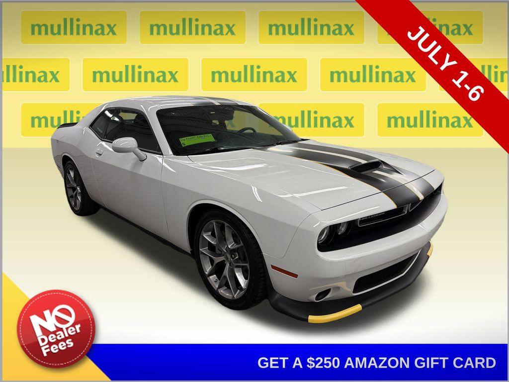 White Knuckle Clearcoat 2023 Dodge Challenger Coupe Rear-Wheel Drive 8-Speed Automatic