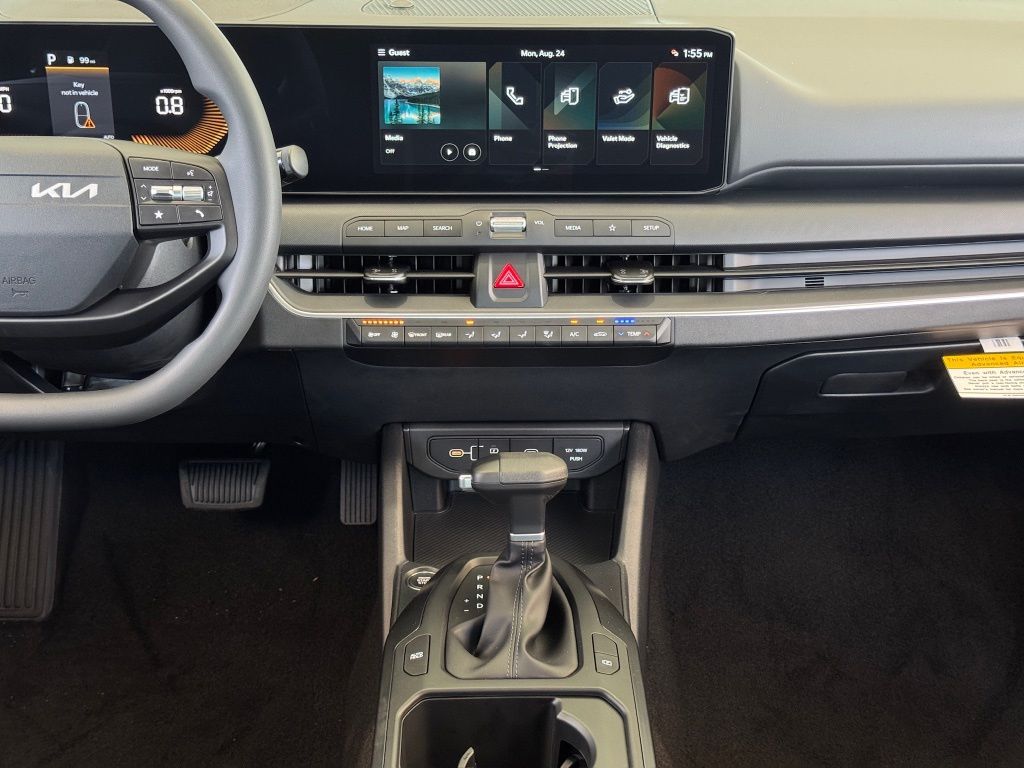 2026 Kia K4 LX White at DeMontrond Automotive Group