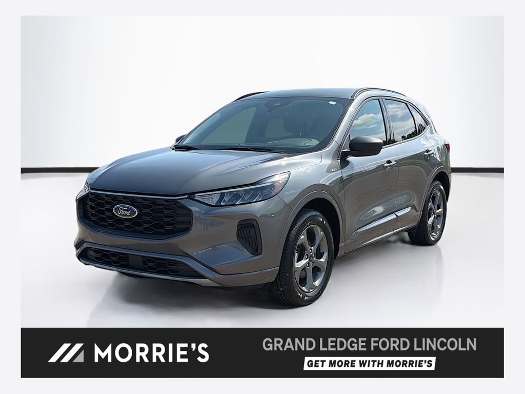 Gray Metallic 2024 Ford Escape SUV / Crossover All-Wheel Drive 8-Speed Automatic