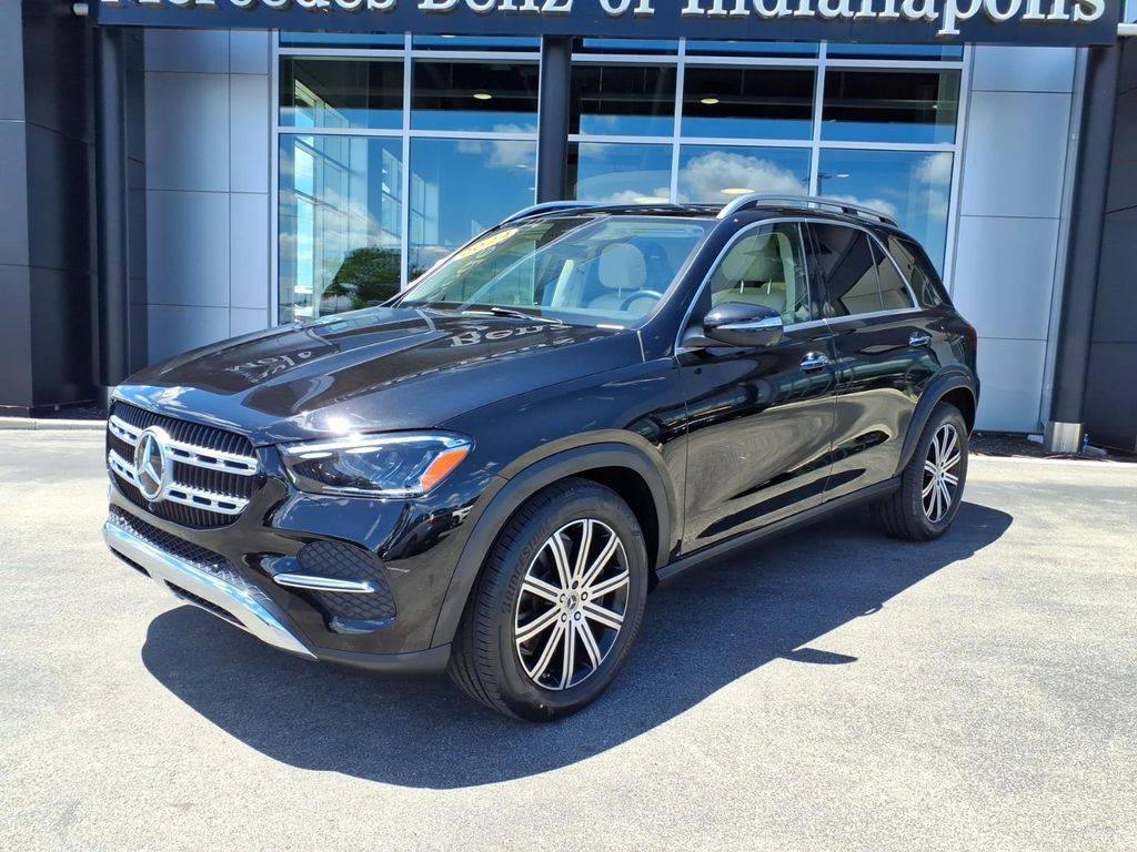Certified Used 2024 Obsidian Black Metallic Mercedes-Benz GLE 450e image 2