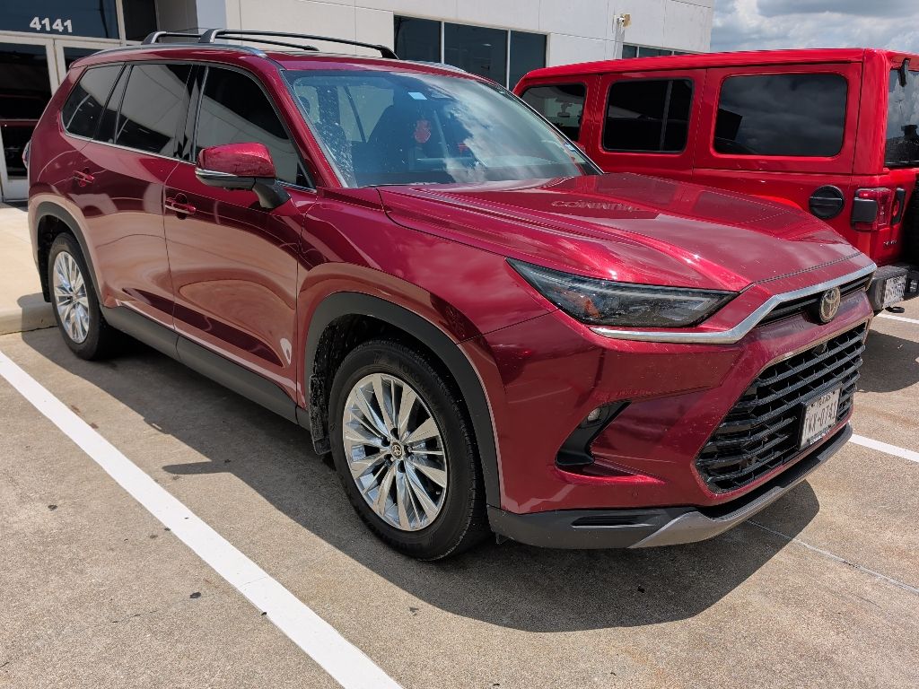 2024 Toyota Grand Highlander Platinum Red at Big Star Buick GMC