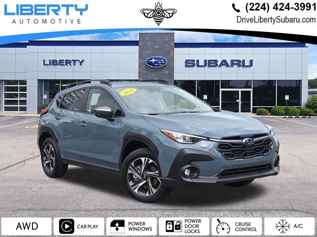 Offshore Blue Metallic 2024 Subaru Crosstrek SUV / Crossover All-Wheel Drive Continuously Variable Transmission