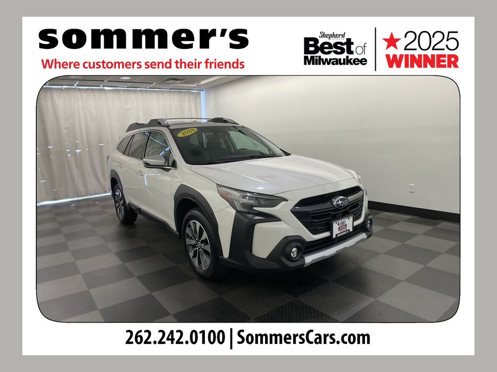 Crystal White Pearl 2024 Subaru Outback SUV / Crossover All-Wheel Drive Continuously Variable Transmission
