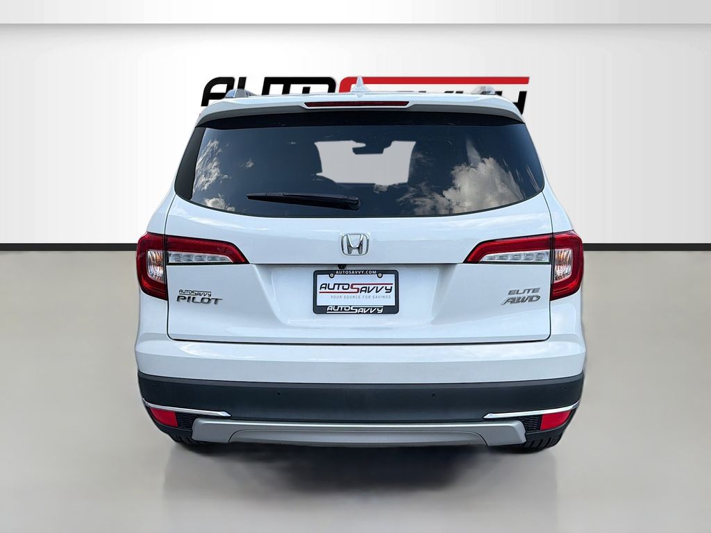 2021 Honda Pilot Elite White at Emmons Autoplex