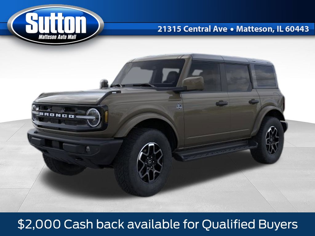 Gray 2026 Ford Bronco SUV / Crossover Four-Wheel Drive Automatic