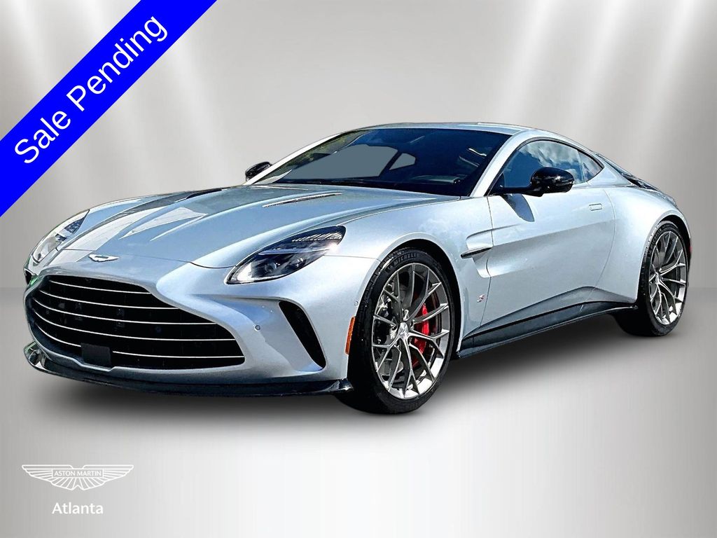 Titanium Silver 2026 Aston Martin Vantage Coupe Rear-Wheel Drive 8-Speed Automatic