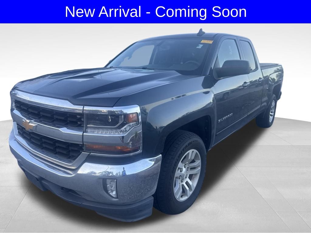 Gray (Graphite Metallic) 2017 Chevrolet Silverado 1500 Pickup Truck Four-Wheel Drive 6-Speed Automatic Overdrive