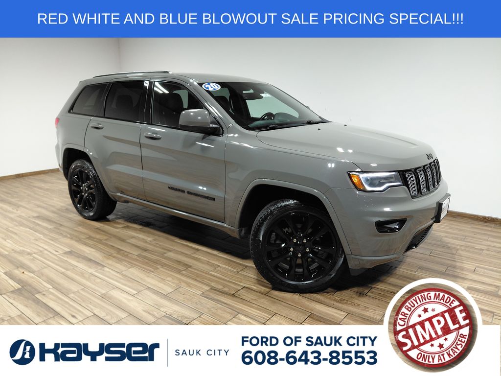 Sting-Gray Clearcoat 2020 Jeep Grand Cherokee SUV / Crossover Four-Wheel Drive 8-Speed Automatic