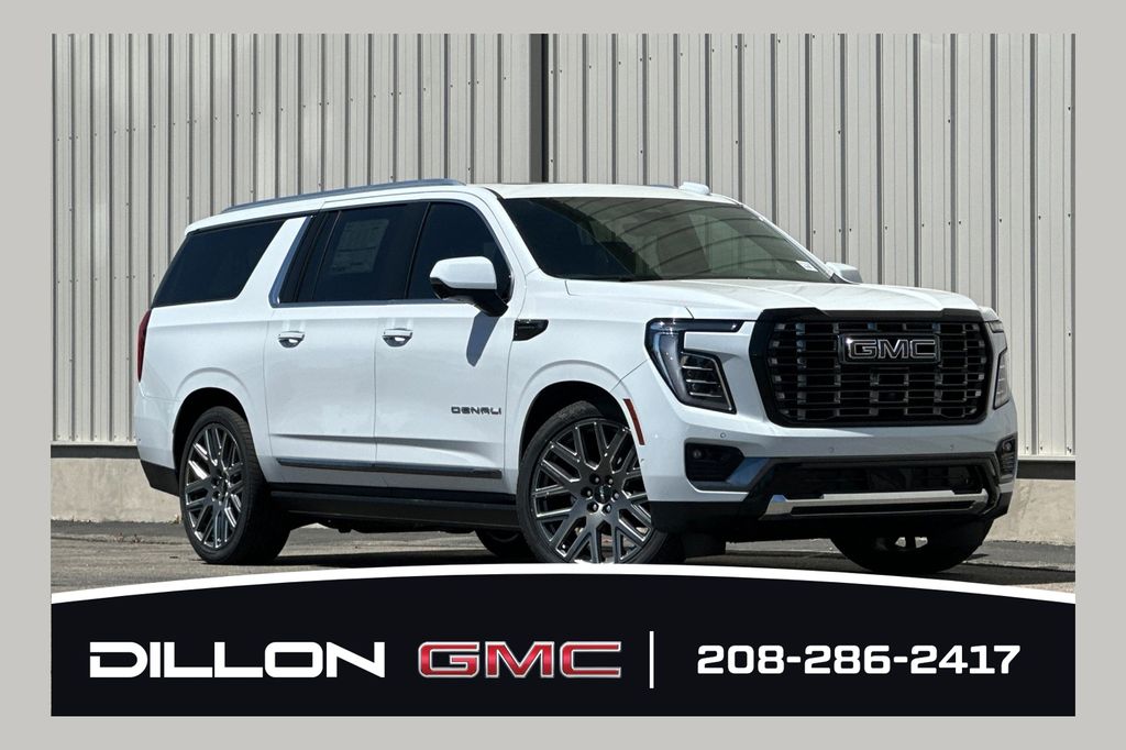 Glacier White Tricoat 2026 GMC Yukon XL SUV / Crossover Four-Wheel Drive 