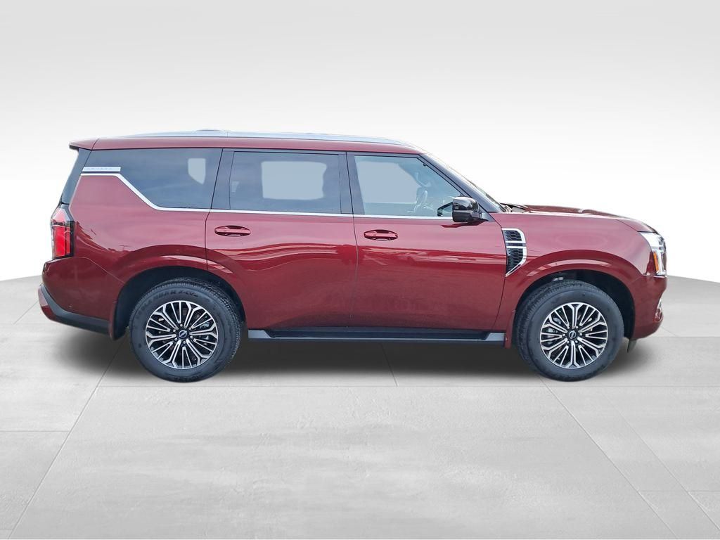 2026 Nissan Armada Platinum Red at John Sisson Motors