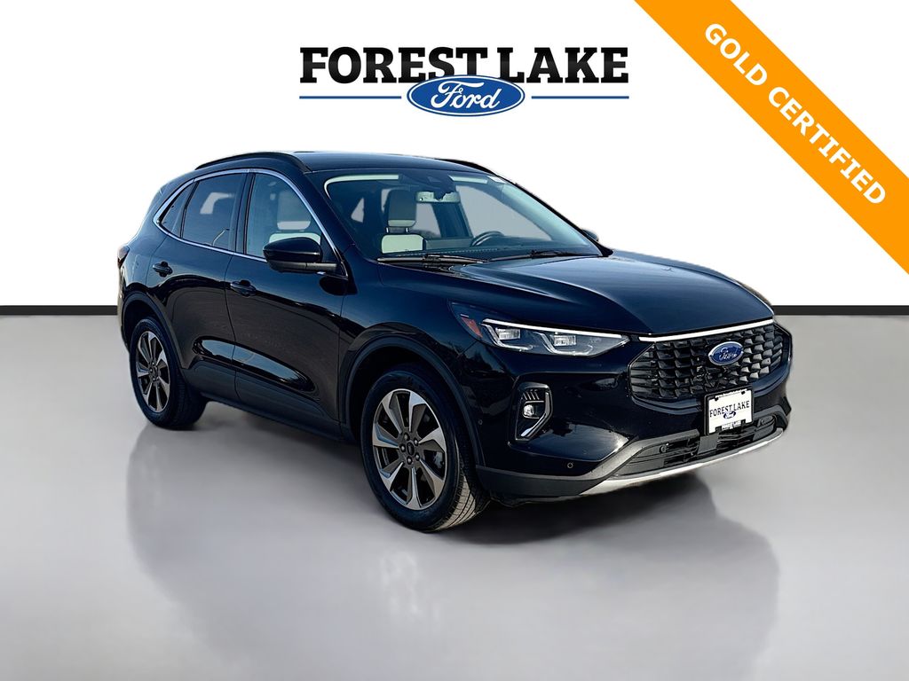 Agate Black Metallic 2023 Ford Escape Platinum AWD SUV / Crossover All-Wheel Drive 8-Speed Automatic