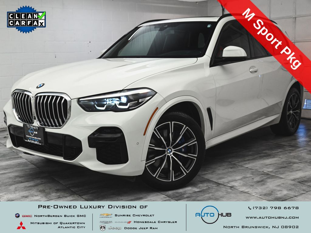 White 2022 BMW X5 SUV / Crossover All-Wheel Drive 8-Speed Automatic