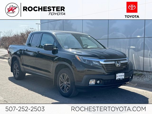 Crystal Black Pearl 2019 Honda Ridgeline Sport AWD Pickup Truck All-Wheel Drive 6-Speed Automatic