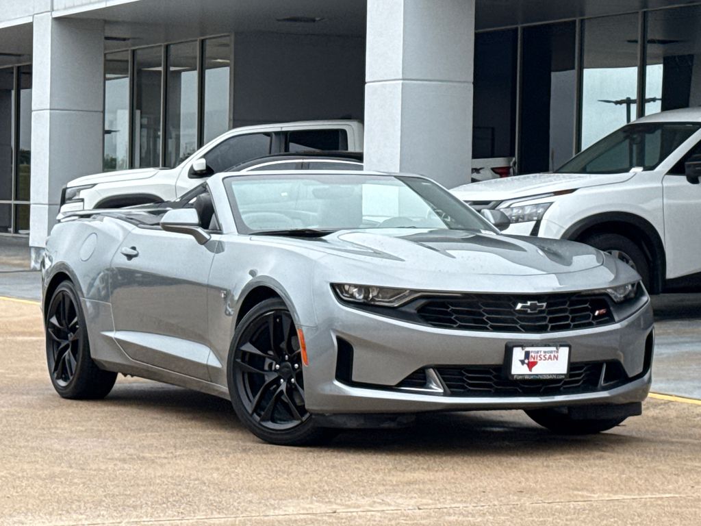 Sharkskin Metallic 2023 Chevrolet Camaro 3LT Convertible RWD Convertible Rear-Wheel Drive Automatic
