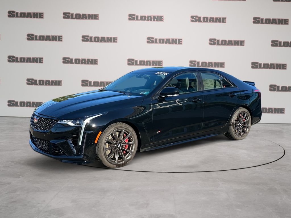 Black Raven 2026 Cadillac CT4-V Blackwing Sedan Rear-Wheel Drive 6-Speed Manual