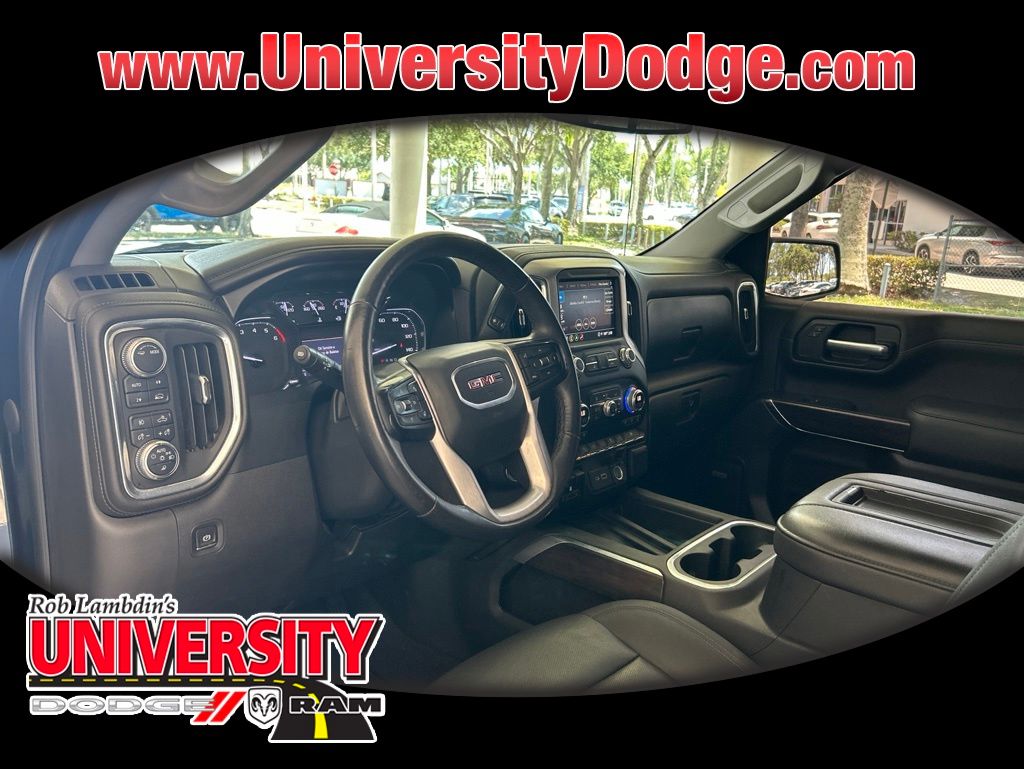 Pacific Blue Metallic 2021 GMC Sierra 1500 Pickup Truck Four-Wheel Drive Automatic