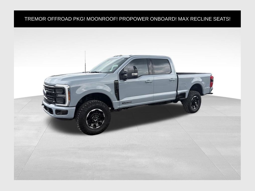 Glacier Gray Met Tri-Coat 2026 Ford F-250 Super Duty Pickup Truck Four-Wheel Drive Automatic