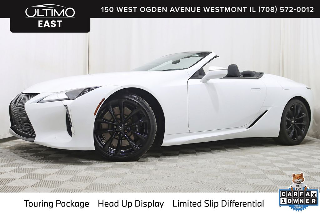 Ultra White 2021 Lexus LC Convertible Rear-Wheel Drive Automatic