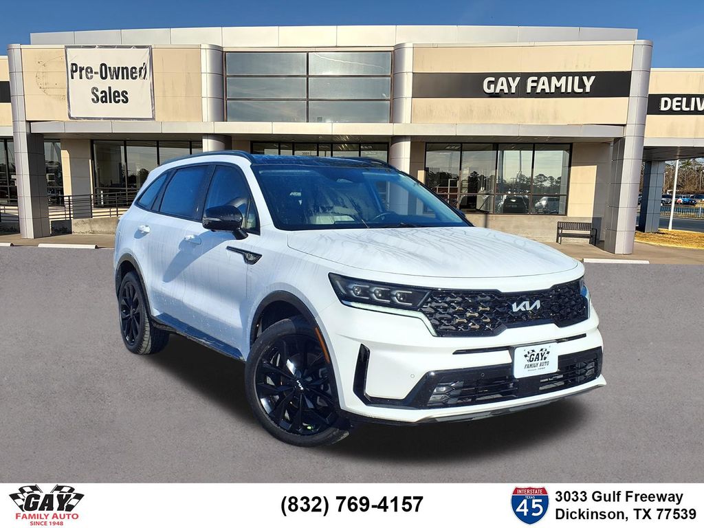 White Pearl 2022 Kia Sorento SUV / Crossover Front-Wheel Drive 8-Speed Dual Clutch
